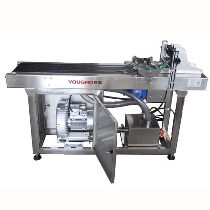 YOUGAO 9011A V sürtünme etiketleme makinesi Mürekkep jeti yazıcısı ile vakumlu poşet besleyicisi 0