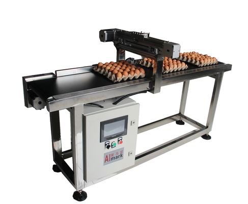 400W Tarih Yazdırılmış Sıkışma Besleyici Yumurta Kodlama Taşıyıcı