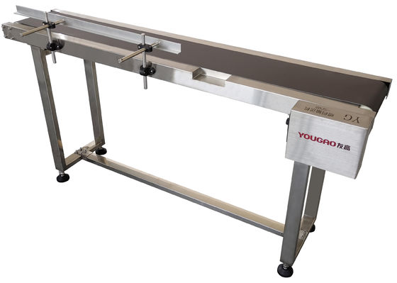 Düzenlenebilir Baffle 25m/Min Şişeler Konserve Kodlama Taşıyıcı Makinesi