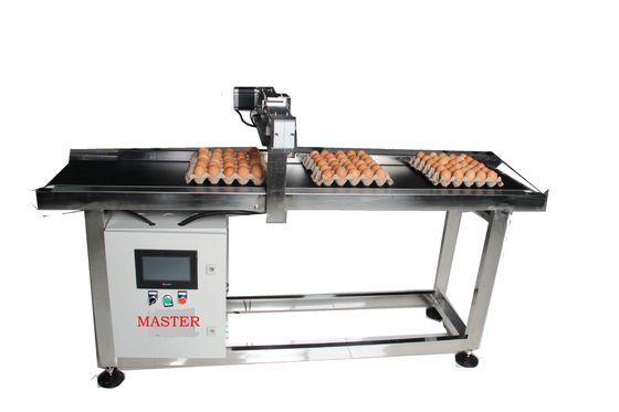 400W Tarih Yazdırılmış Sıkışma Besleyici Yumurta Kodlama Taşıyıcı