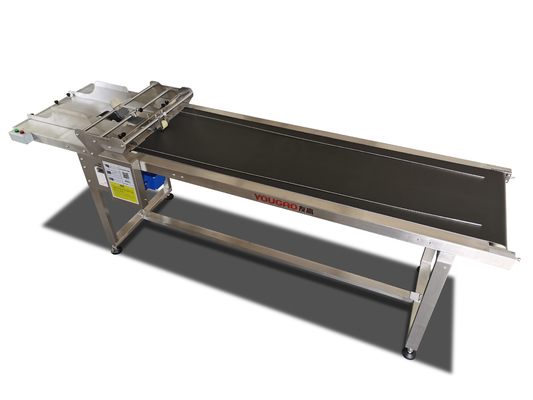 Değişken Frekanslı 2200mm Paslanmaz Çelik Uzunluklu Sürtünme Besleyici Makinesi